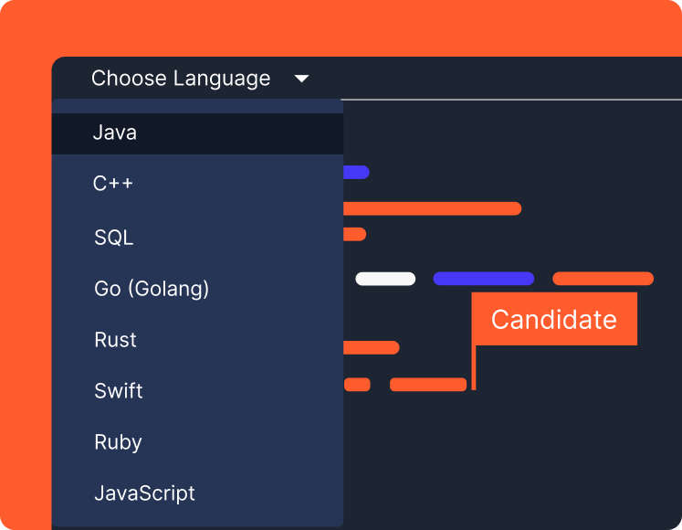 Customizable interview reports with HunchScore analytics - Detailed candidate screening reports across multiple interview rounds