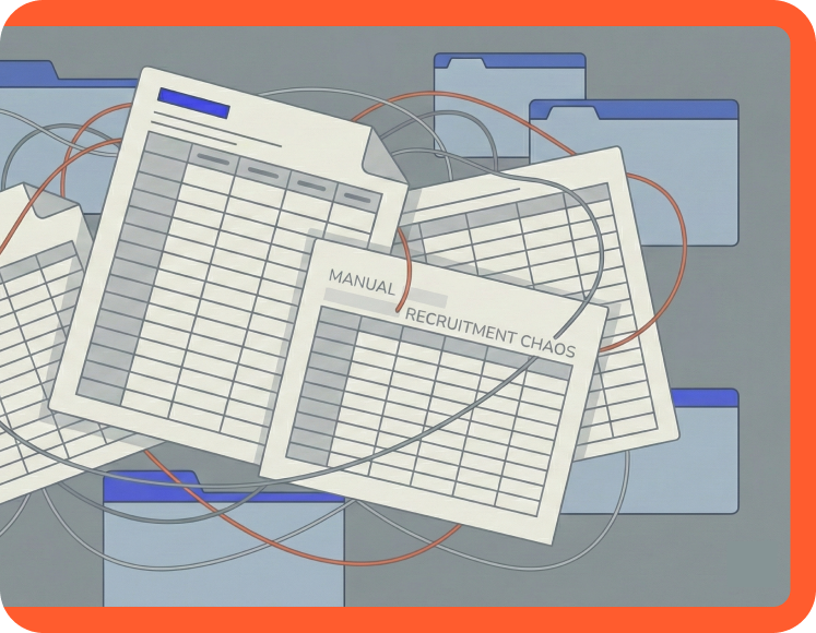 Customizable interview reports with HunchScore analytics - Detailed candidate screening reports across multiple interview rounds