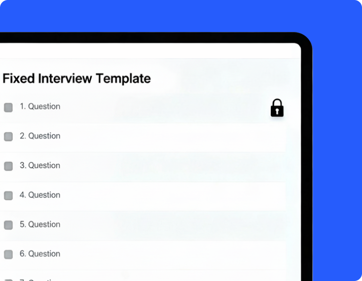 Customizable interview reports with HunchScore analytics - Detailed candidate screening reports across multiple interview rounds